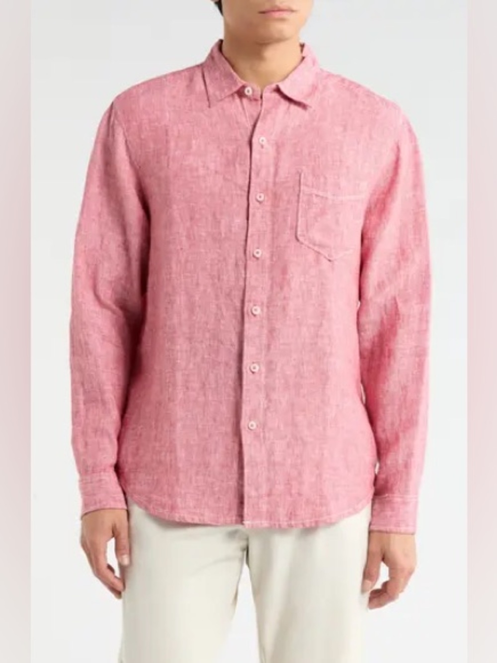 Tommy Bahama 100% Linen Button Up Top Size 3X